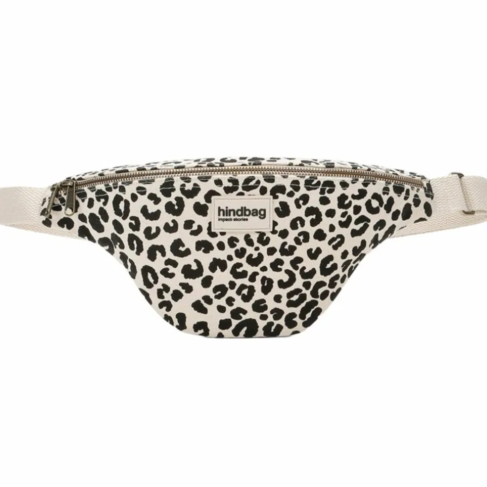 Sac banane Olivia Léopard Ecru