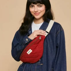 Sac banane Olivia matelassé Terracotta