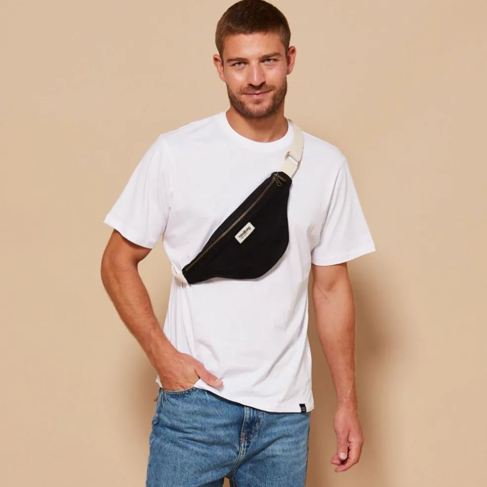 Sac banane Olivia Noir