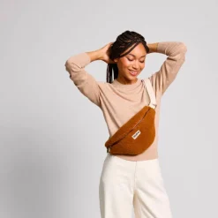 Sac banane Olivia Teddy Brun