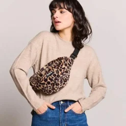 Sac banane Olivia Teddy Léopard