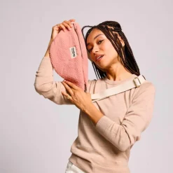 Sac banane Olivia Teddy Rose poudrée