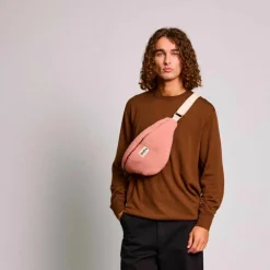 Sac banane Olivia Teddy Rose poudrée