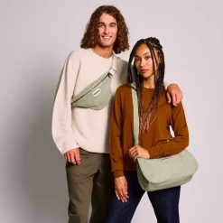 Sac banane Olivia Vert Argile