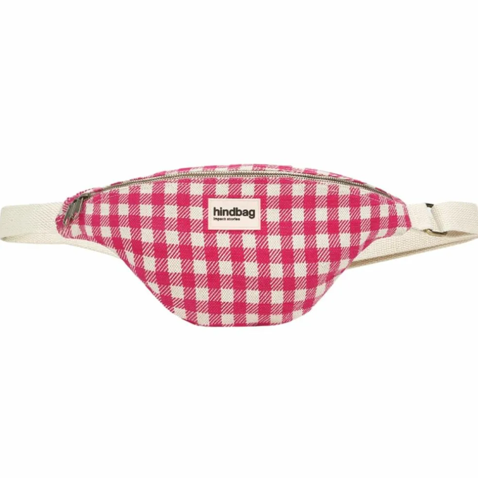 Sac banane Olivia Vichy Rose