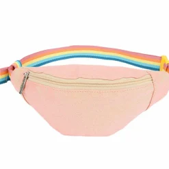 Sac banane pailleté corail