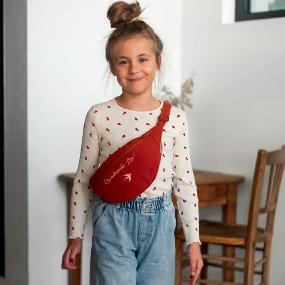 Sac banane terracotta (personnalisable)