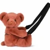Sac bandoulière Doudou Ours terracotta (30 cm)