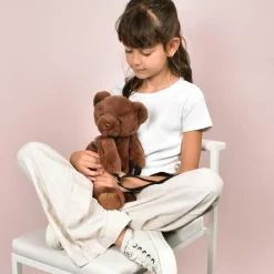 Sac bandoulière Doudou Ours marron glacé (30 cm)