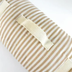 Sac de couchage en coton bio Rayé Ambre (70 x 130 cm)