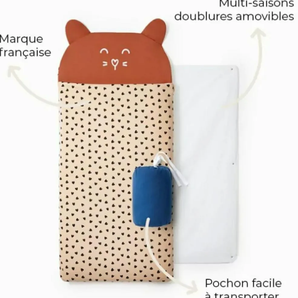 Sac de couchage Léopard (7-10 ans)