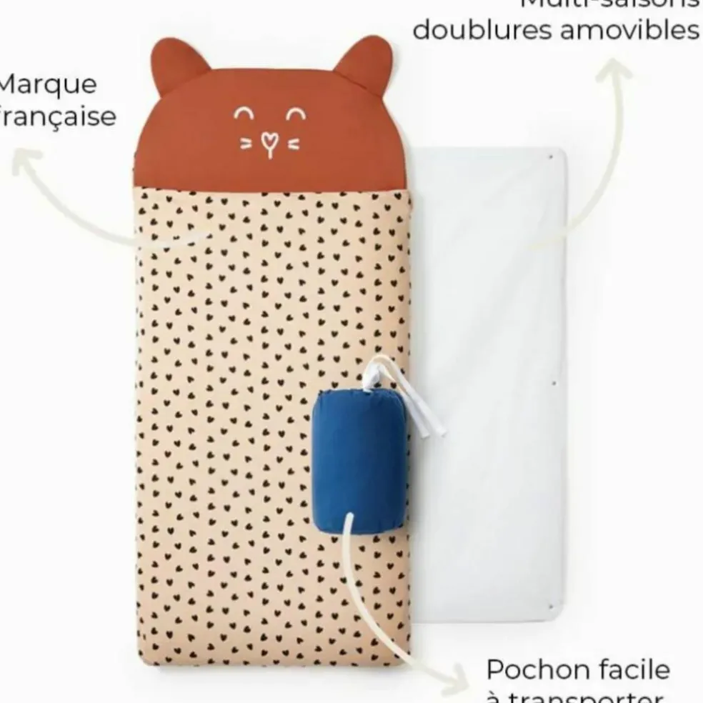 Sac de couchage Léopard (3-6 ans)