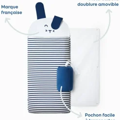 Sac de couchage rayé Lapin (3-6 ans)