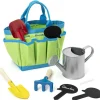 Sac de jardinage et 3 outils