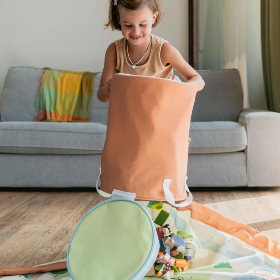Sac de rangement et tapis de jeu 2 en 1 Soo Zoo