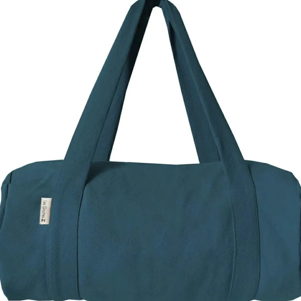 Sac de voyage enfant bleu pétrole (personnalisable)