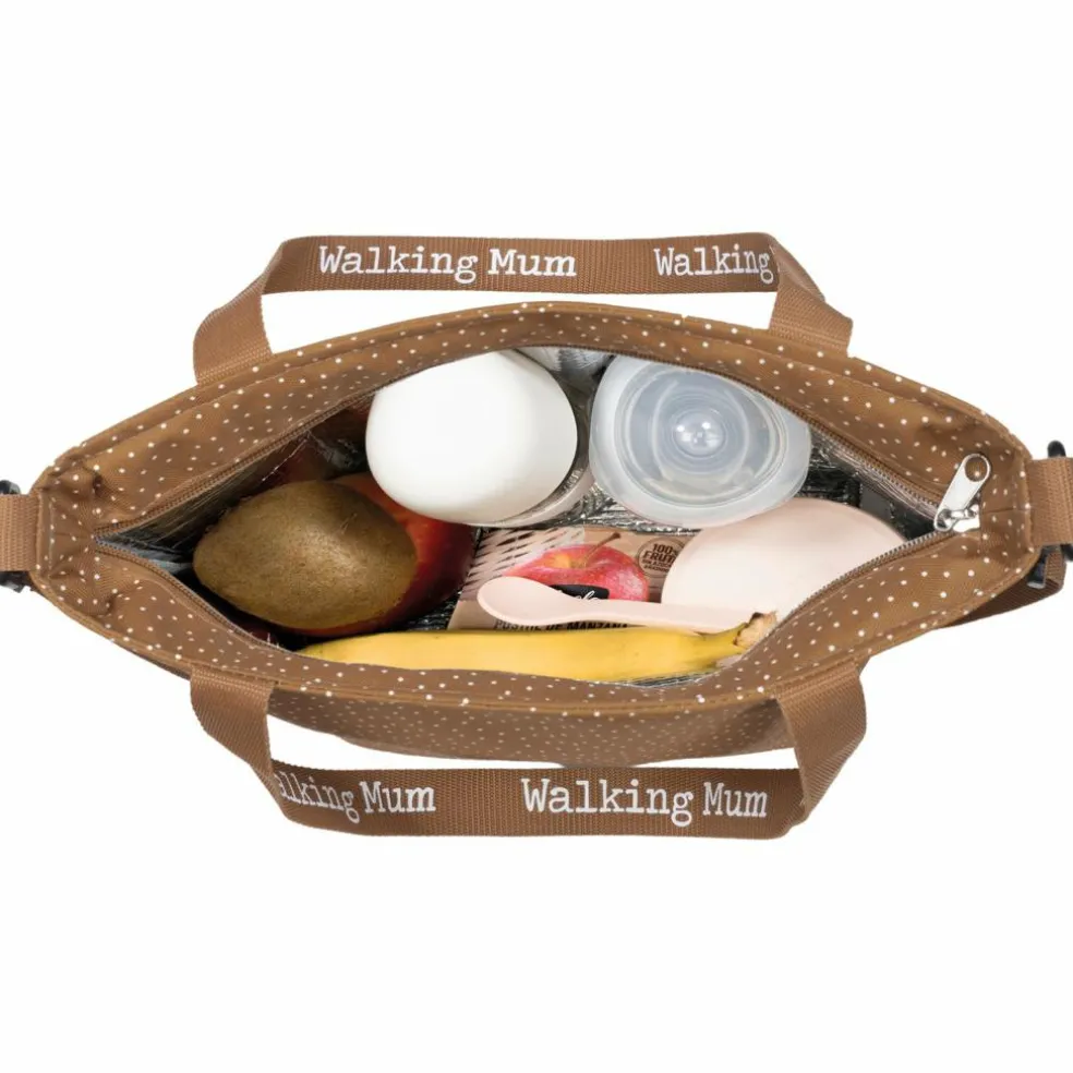 Sac Isotherme à pois Poppy Cannelle