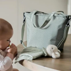 Sac Isotherme à pois Poppy Mousse