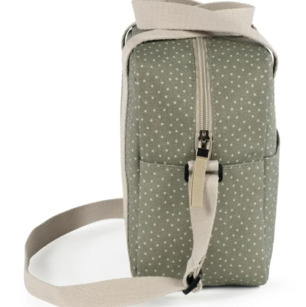 Sac isotherme biberons à pois Poppy Mousse