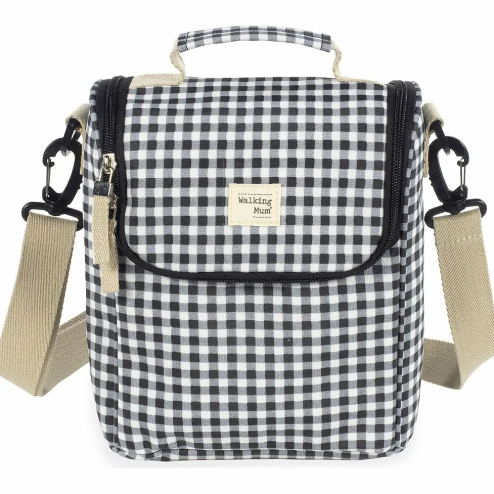 Sac isotherme Biberons I Love Vichy Noir