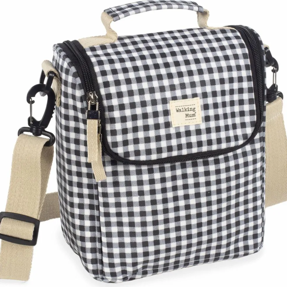 Sac isotherme Biberons I Love Vichy Noir