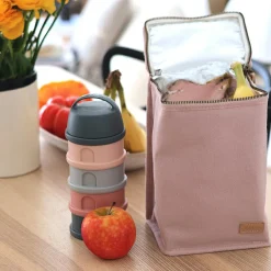 Sac isotherme Canvas rose poudré