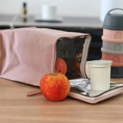 Sac isotherme Canvas rose poudré