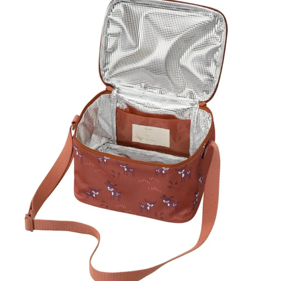 Sac isotherme Deer amber brown