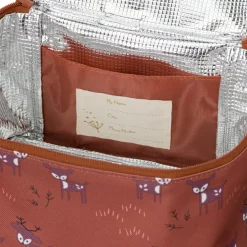 Sac isotherme Deer amber brown