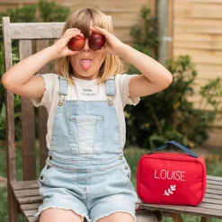 Sac isotherme enfant rouge (personnalisable)