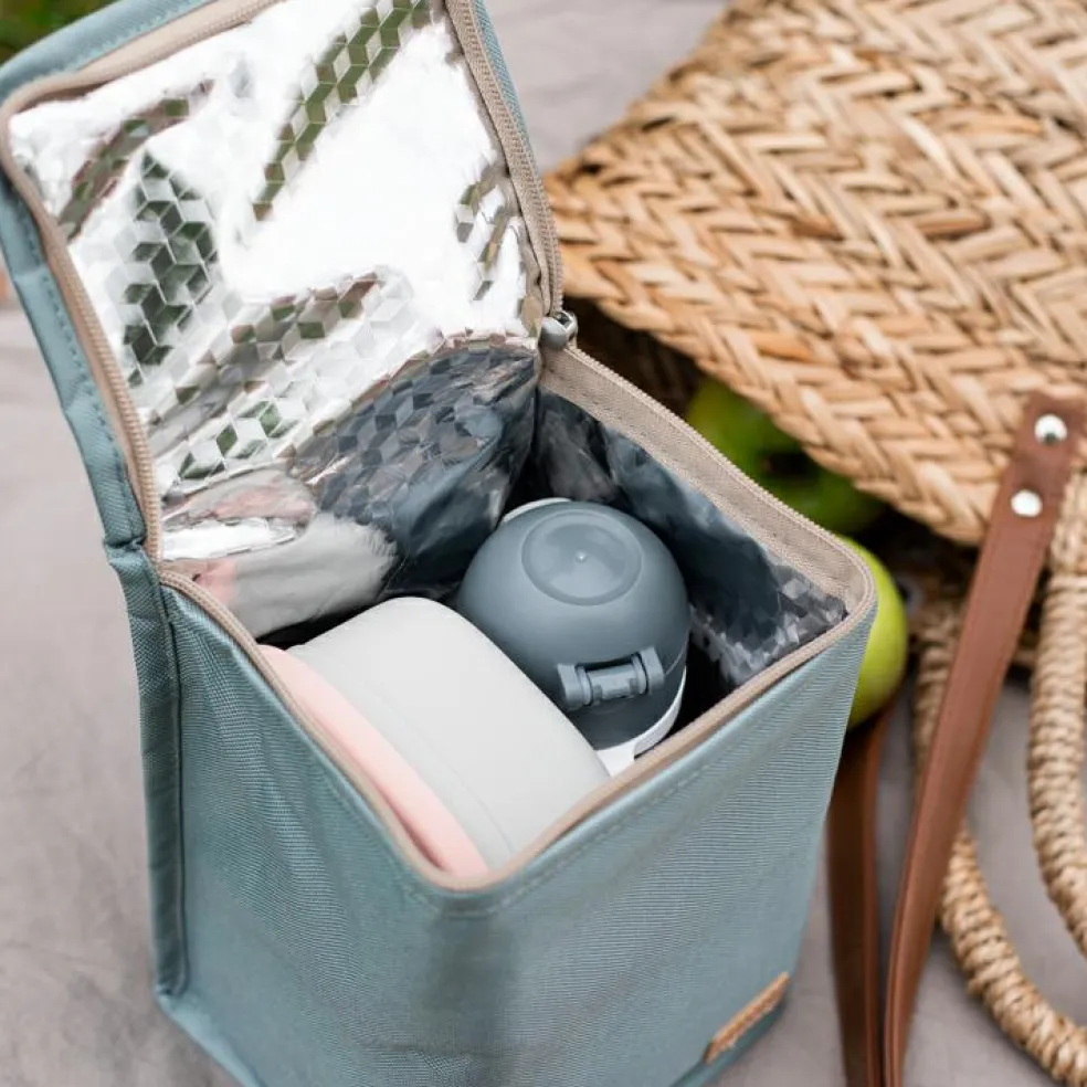 Sac isotherme vert sauge