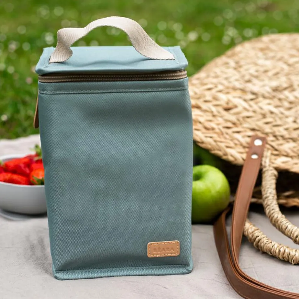 Sac isotherme vert sauge