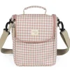 Sac repas isotherme I Love Vichy rose