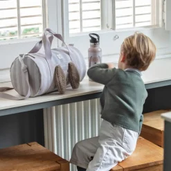 Sac week-end Chien Sintra Beige