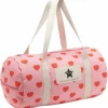 Sac week-end Rouge et Cœurs