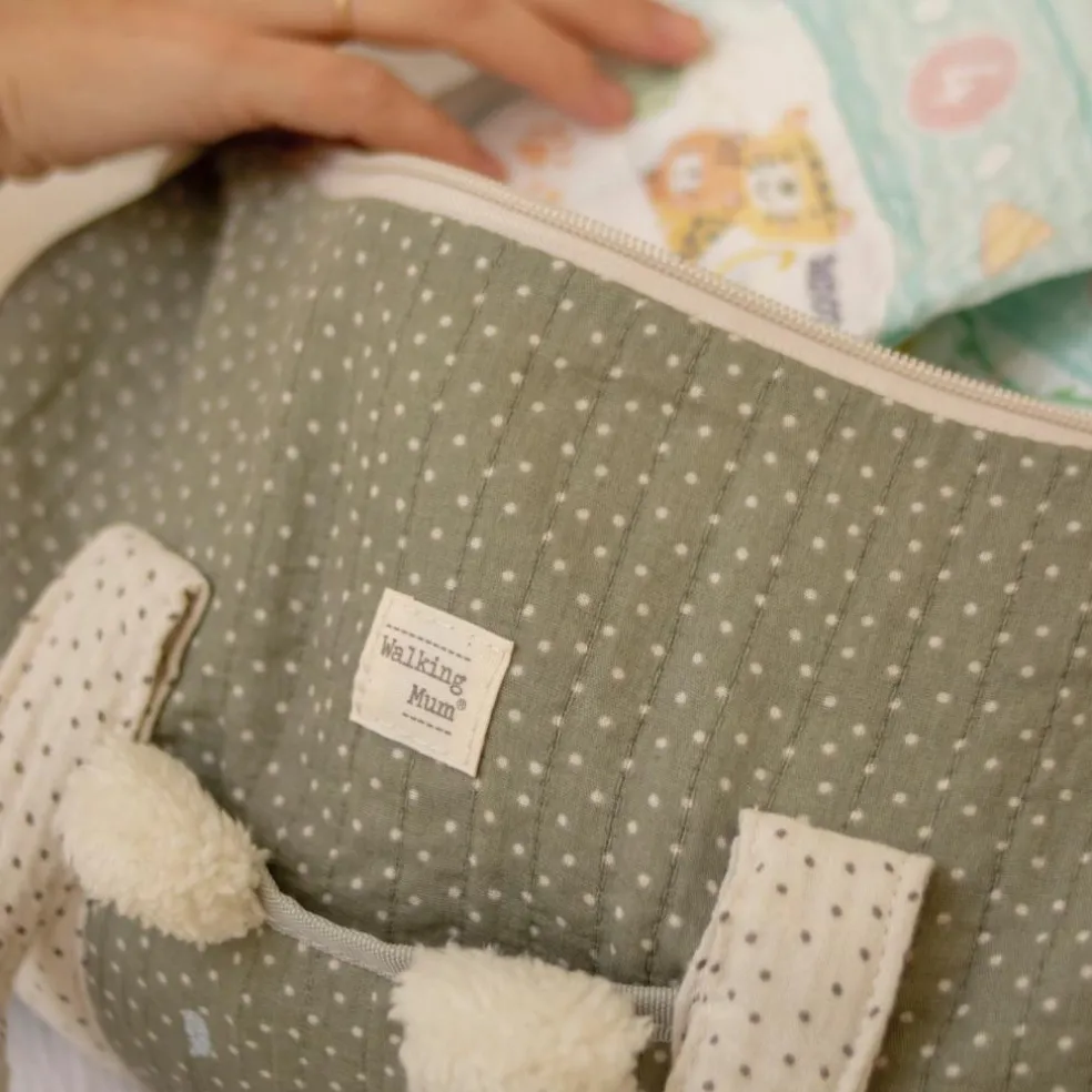 Sac week-end Souris Poppy Moss