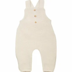 Salopette en maille Caramel (1-3 mois)