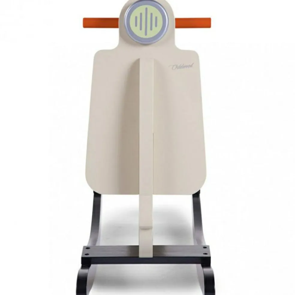 Scooter à bascule crème