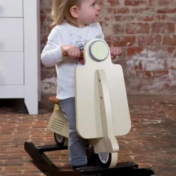 Scooter à bascule crème