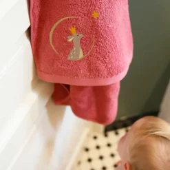 Serviette de bain Faon Fraise (70 x 140 cm)