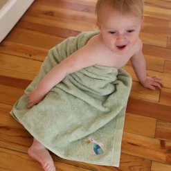 Serviette de bain tortue menthalo (70 x 140 cm)