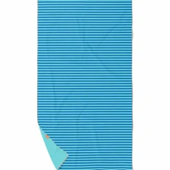 Serviette de plage 2 en 1 Circuit Bleu (180 x 100 cm)