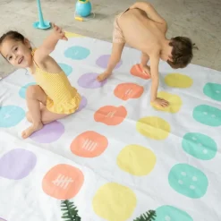 Serviette de plage 2 en 1 Jeu d'équilibre (180 x 180 cm)