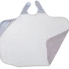 Serviette tablier de bain papillon grise Etoile (108 x 107 cm)
