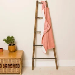 Serviette tablier de bain papillon Pink Forest Bambou