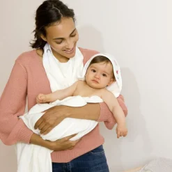 Serviette tablier de bain papillon Arc-en-ciel (108 x 107 cm)