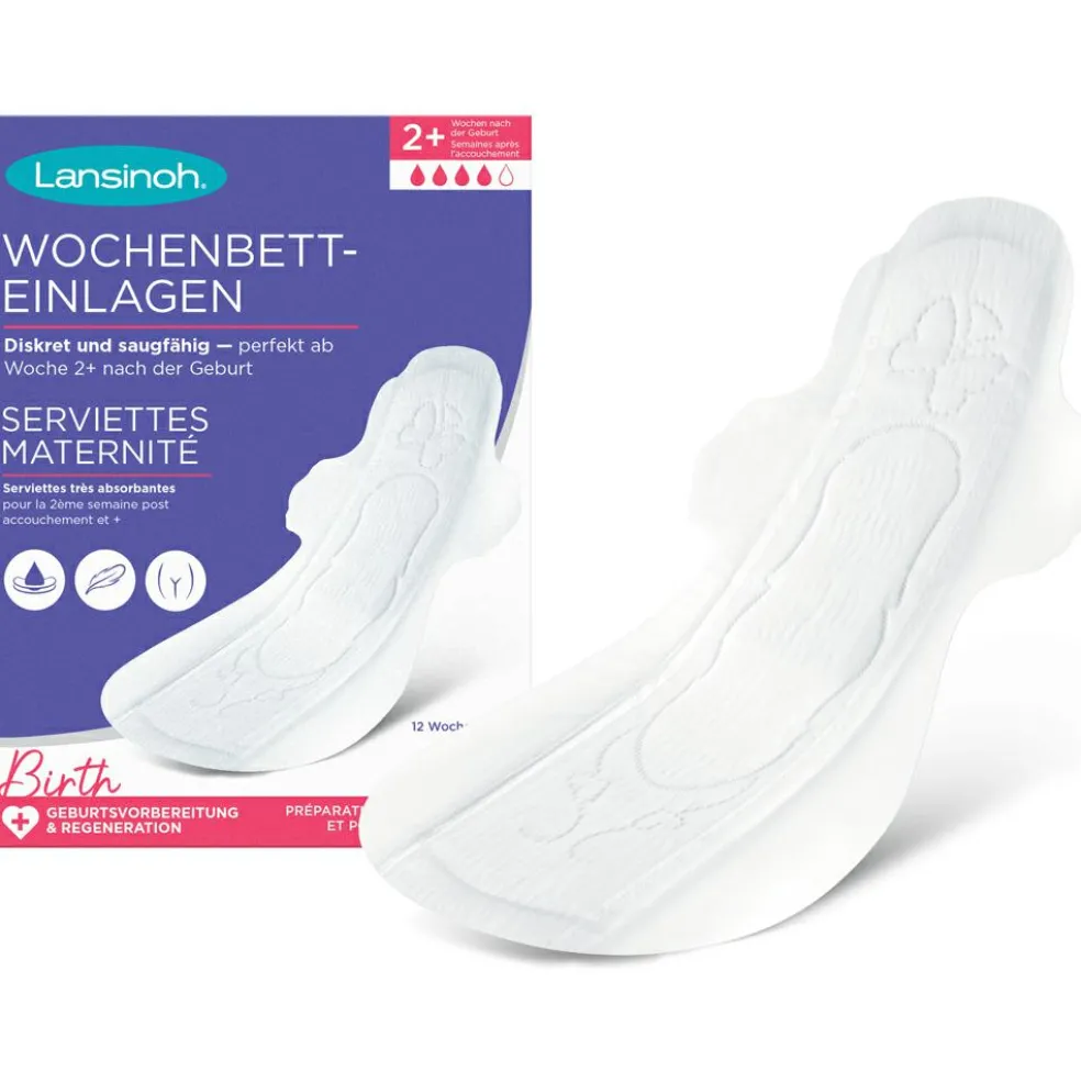 Serviettes maternité 2+ semaines (12 pièces)