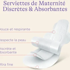 Serviettes maternité 2+ semaines (12 pièces)
