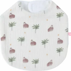 Set 3 bavoirs mousseline Cute gorilla