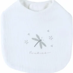 Set 3 bavoirs mousseline Smart flowers